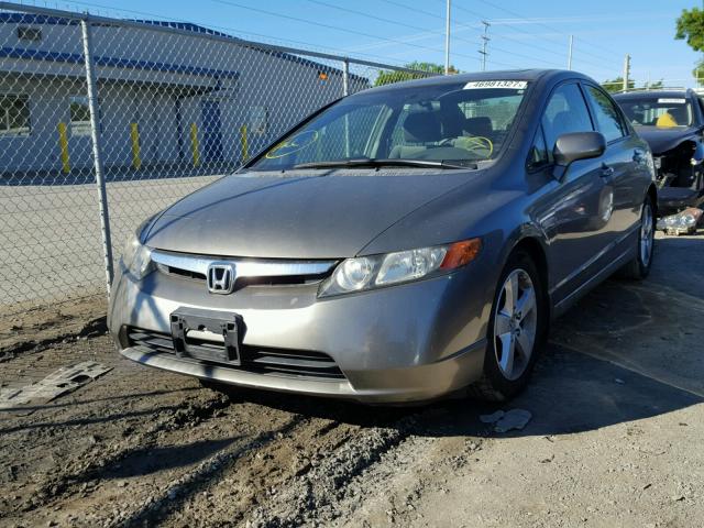 JHMFA16857S008585 - 2007 HONDA CIVIC EX BROWN photo 2