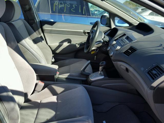 JHMFA16857S008585 - 2007 HONDA CIVIC EX BROWN photo 5