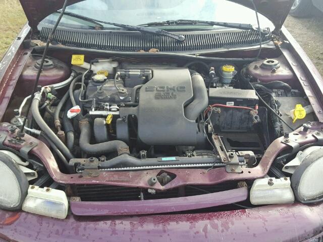 3B3ES47C2XT531397 - 1999 DODGE NEON PURPLE photo 7