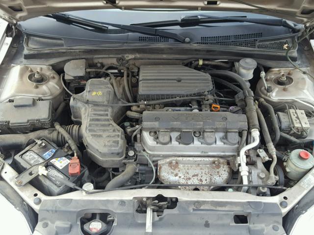 1HGES26762L068595 - 2002 HONDA CIVIC EX 金色 照片 7