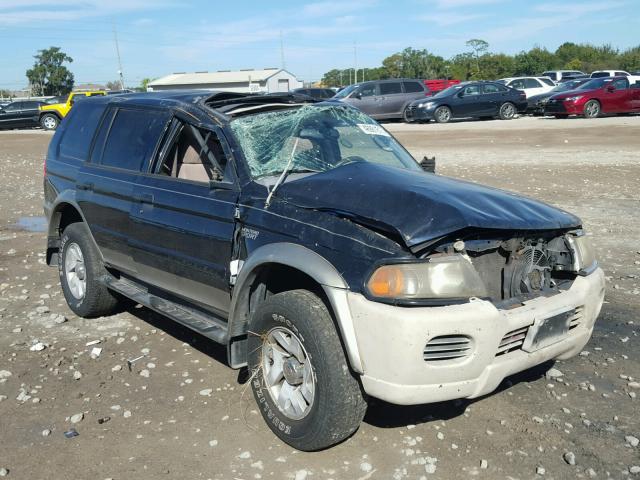 JA4LS31R62J036644 - 2002 MITSUBISHI MONTERO SP BLUE photo 1