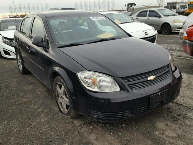 1G1AD5F56A7237280 - 2010 CHEVROLET COBALT 1LT BLACK photo 1