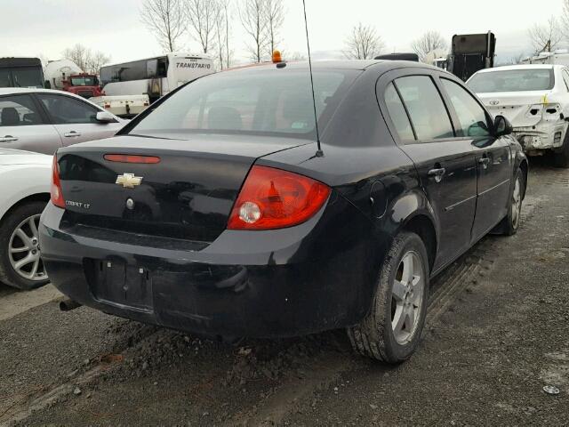 1G1AD5F56A7237280 - 2010 CHEVROLET COBALT 1LT BLACK photo 4