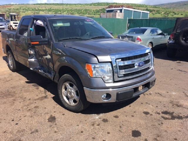 1FTFW1CT1DFC13126 - 2013 FORD F150 SUPER GRAY photo 1