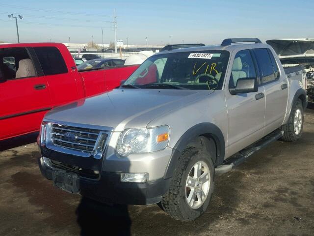 1FMEU51K27UA03567 - 2007 FORD EXPLORER S GRAY photo 2