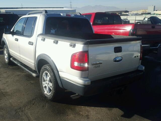 1FMEU51K27UA03567 - 2007 FORD EXPLORER S GRAY photo 3