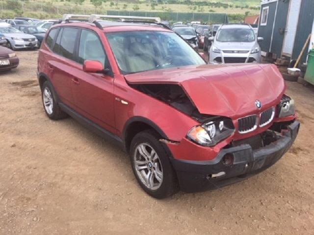 WBXPA93415WD14362 - 2005 BMW X3 3.0I RED photo 1