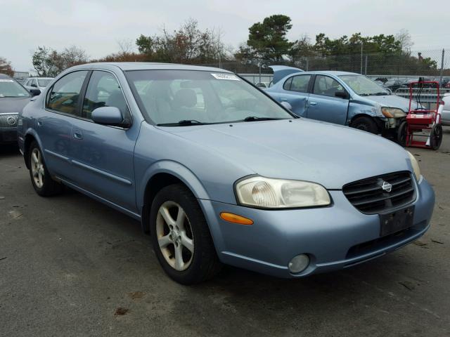 JN1CA31D0YT516045 - 2000 NISSAN MAXIMA GLE BLUE photo 1