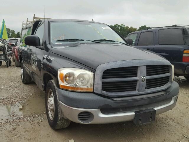 3D7KR26D96G267846 - 2006 DODGE RAM 2500 S შავი ფოტო 1