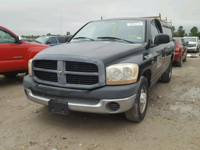 3D7KR26D96G267846 - 2006 DODGE RAM 2500 S შავი ფოტო 2