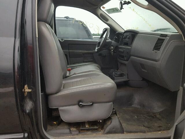3D7KR26D96G267846 - 2006 DODGE RAM 2500 S შავი ფოტო 5
