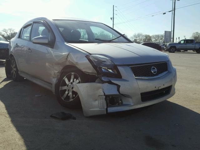 3N1AB6AP3CL701820 - 2012 NISSAN SENTRA 2.0 SILVER photo 1