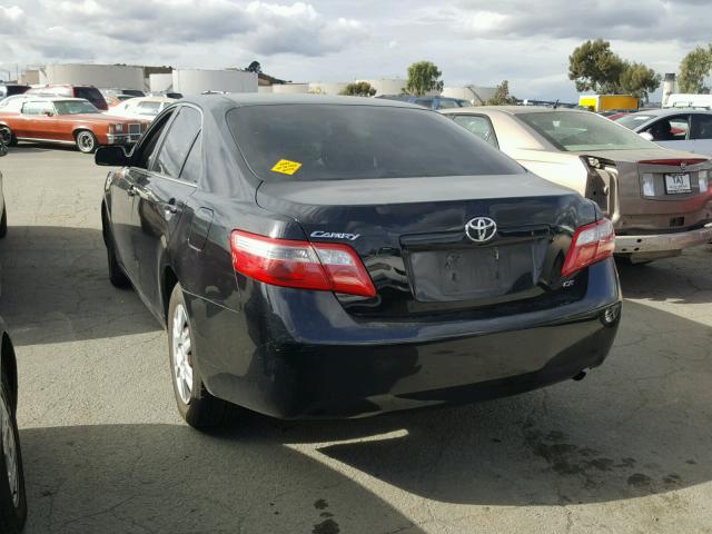 4T1BE46K67U729922 - 2007 TOYOTA CAMRY NEW BLACK photo 3