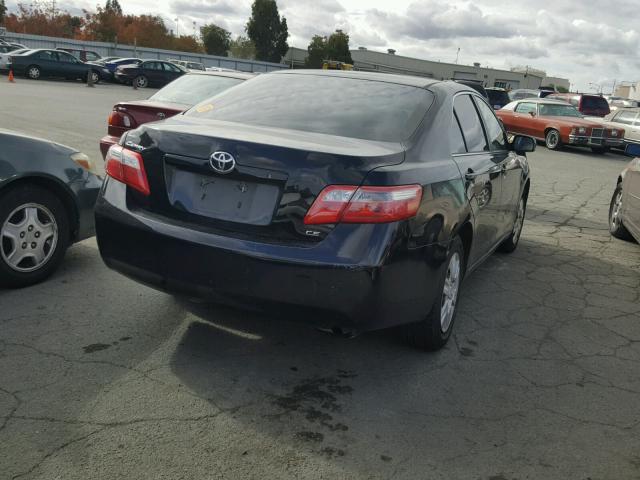 4T1BE46K67U729922 - 2007 TOYOTA CAMRY NEW BLACK photo 4