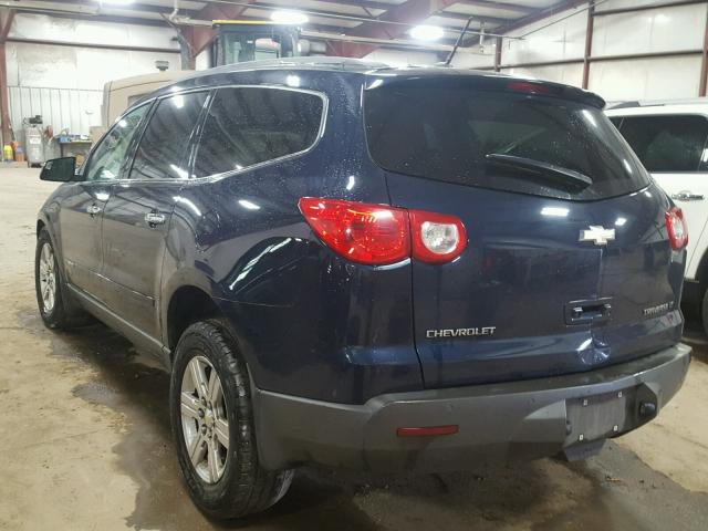 1GNER23D79S154896 - 2009 CHEVROLET TRAVERSE L BLUE photo 3