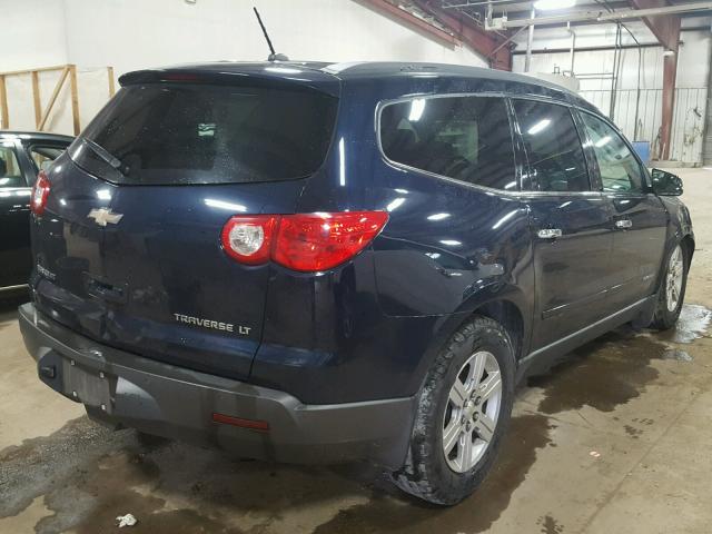 1GNER23D79S154896 - 2009 CHEVROLET TRAVERSE L BLUE photo 4