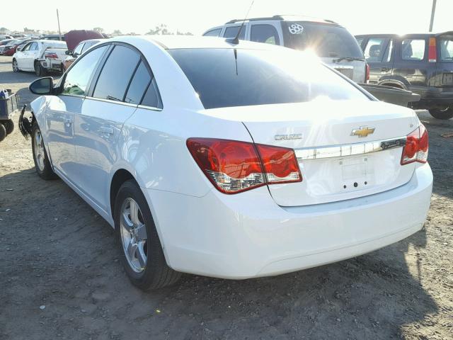 1G1PC5SB7E7224147 - 2014 CHEVROLET CRUZE LT WHITE photo 3