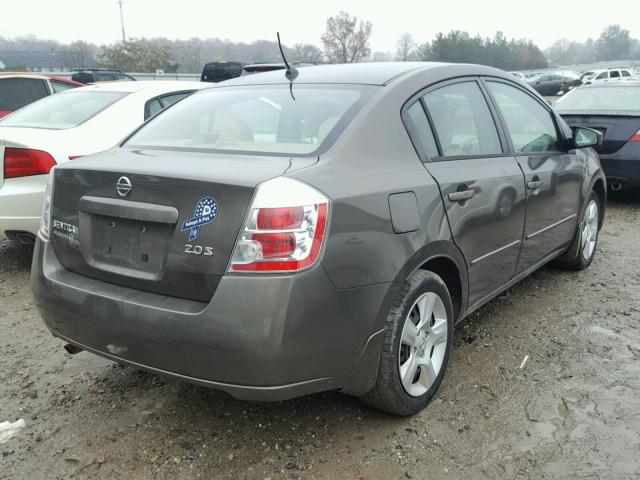 3N1AB61E57L675533 - 2007 NISSAN SENTRA 2.0 BROWN photo 4