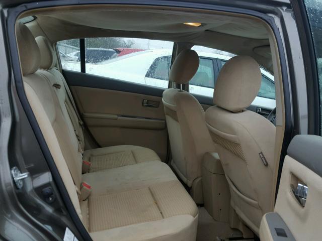 3N1AB61E57L675533 - 2007 NISSAN SENTRA 2.0 BROWN photo 6