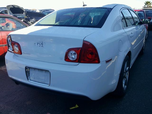 1G1ZH57BX9F205591 - 2009 CHEVROLET MALIBU 1LT 白色 照片 4