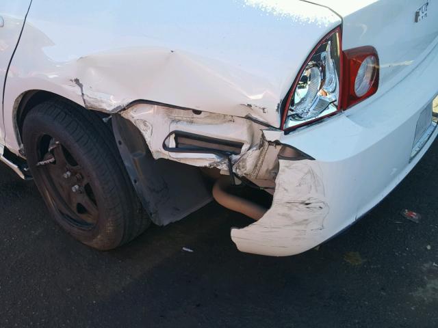 1G1ZH57BX9F205591 - 2009 CHEVROLET MALIBU 1LT 白色 照片 9