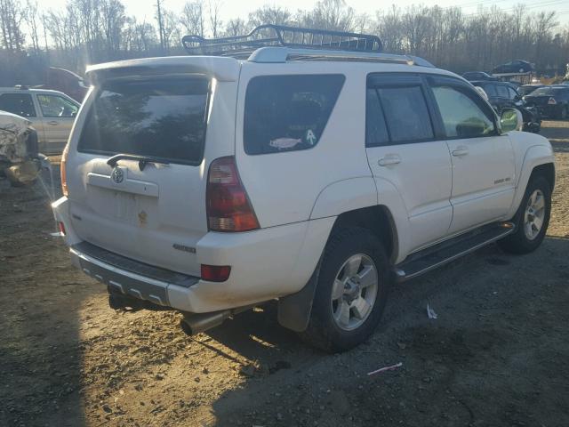 JTEBT17RX40035978 - 2004 TOYOTA 4RUNNER LI WHITE photo 4