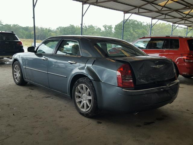 2C3JA63H75H168490 - 2005 CHRYSLER 300C BLUE photo 3