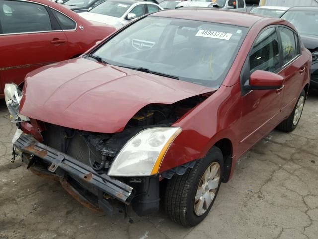 3N1AB61E87L670889 - 2007 NISSAN SENTRA 2.0 BURGUNDY photo 2