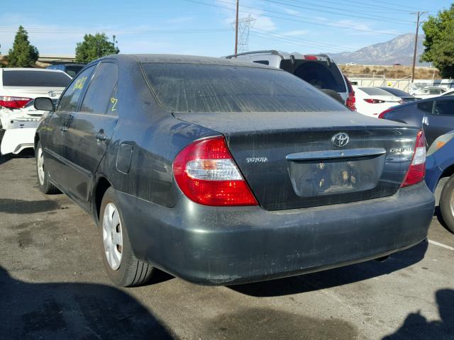 4T1BE32KX2U550761 - 2002 TOYOTA CAMRY LE 绿色 照片 3