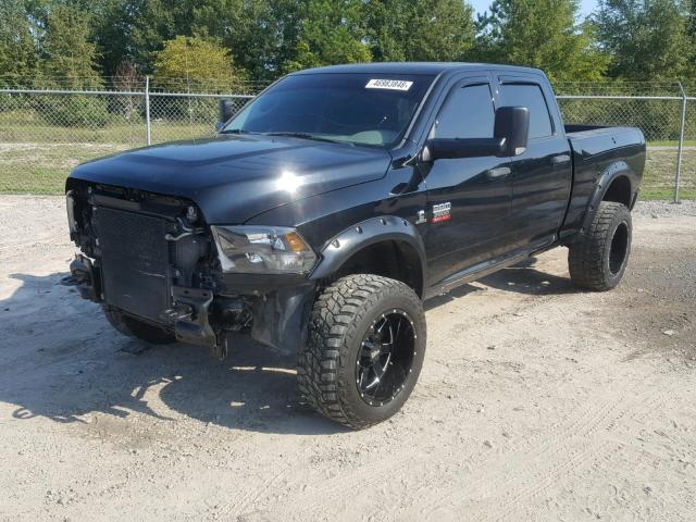 3C6UD5CL8CG142435 - 2012 DODGE RAM 2500 S BLACK photo 2