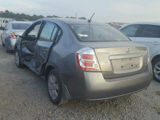 3N1AB61E99L691348 - 2009 NISSAN SENTRA 2.0 GRAY photo 3