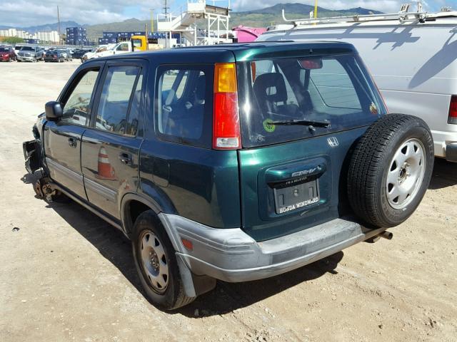 JHLRD2844XC014381 - 1999 HONDA CR-V LX GREEN photo 3