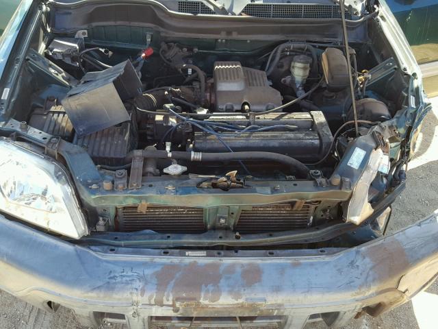 JHLRD2844XC014381 - 1999 HONDA CR-V LX GREEN photo 7