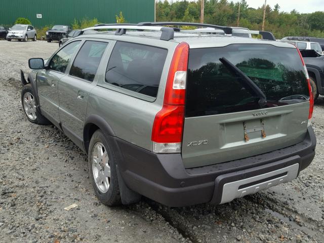 YV4SZ592861231714 - 2006 VOLVO XC70 GREEN photo 3