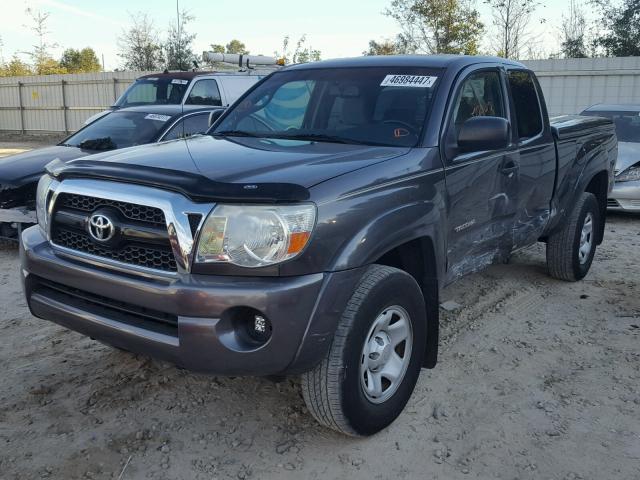 5TFTX4GN5BX005562 - 2011 TOYOTA TACOMA PRE CHARCOAL photo 2