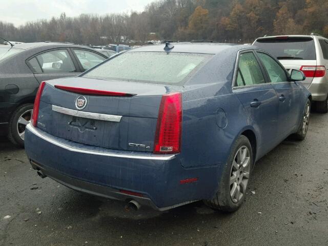 1G6DS57VX90126456 - 2009 CADILLAC CTS HI FEA BLUE photo 4