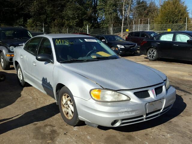 1G2NF52E24C245692 - 2004 PONTIAC GRAND AM S SILVER photo 1