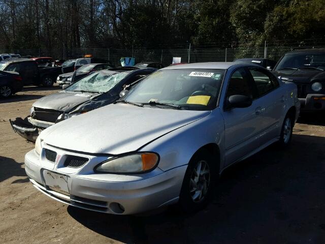 1G2NF52E24C245692 - 2004 PONTIAC GRAND AM S SILVER photo 2