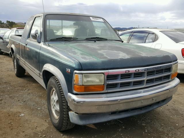 1B7GL23X8SS159852 - 1995 DODGE DAKOTA GREEN photo 1