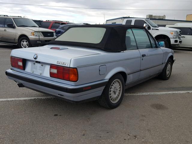 WBABA7312NEJ12941 - 1992 BMW 318 I BLUE photo 4