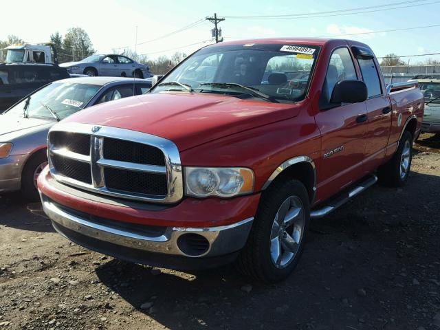 1D7HA18N54J294443 - 2004 DODGE RAM 1500 S RED photo 2