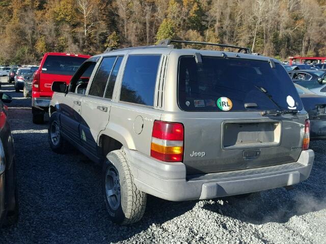 1J4GZ58S3VC545598 - 1997 JEEP GRAND CHER GRAY photo 4