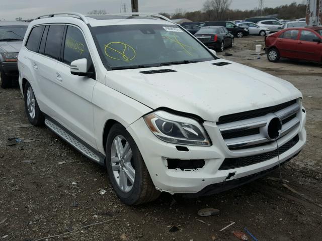 4JGDF6EE0FA581800 - 2015 MERCEDES-BENZ GL WHITE photo 1