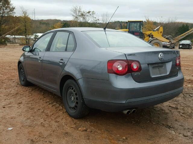 3VWJZ71K78M150941 - 2008 VOLKSWAGEN JETTA S CHARCOAL photo 3