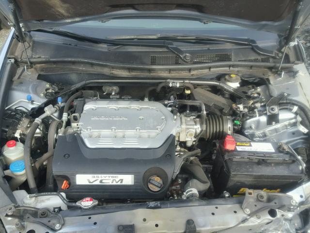 1HGCP3F80BA004264 - 2011 HONDA ACCORD EXL BLUE photo 7