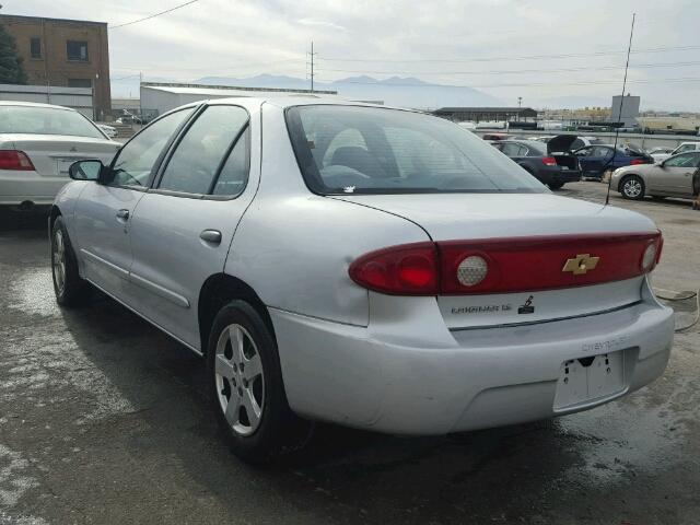 1G1JF52F657131569 - 2005 CHEVROLET CAVALIER SILVER photo 3