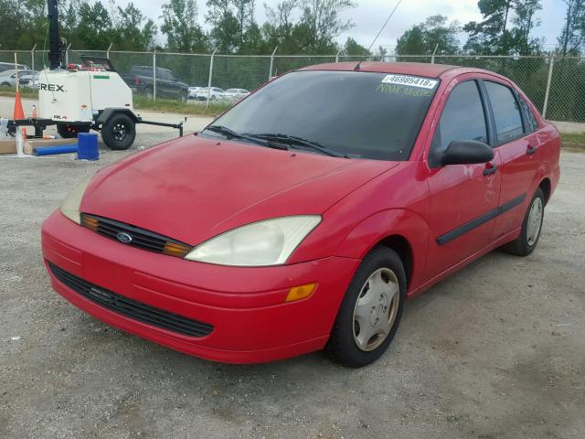 1FAFP33P82W271295 - 2002 FORD FOCUS LX RED photo 2