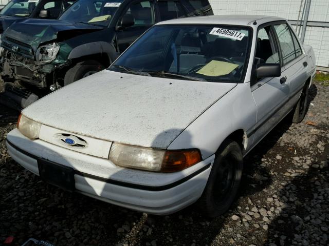 3FAPP13J4PR164629 - 1993 FORD ESCORT LX WHITE photo 2