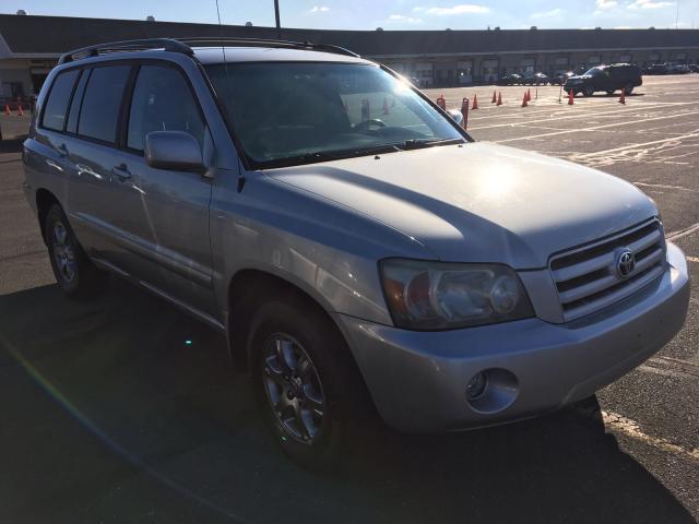 JTEDP21A140013633 - 2004 TOYOTA HIGHLANDER GRAY photo 1