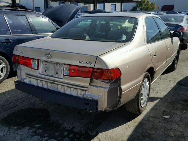 4T1BG22K71U028723 - 2001 TOYOTA CAMRY CE BEIGE photo 4